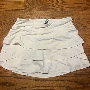 White athleta girl skirt
